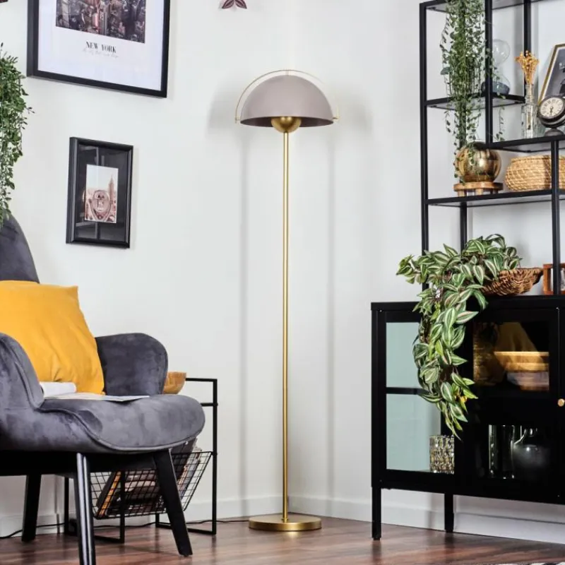 Lampes Dorées-hofstein Guttsta Lampadaire Or, 1 lumière