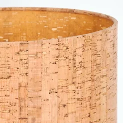 Luminaires Scandinaves-hofstein Halarna Lampe à poser Brun, Écru, 1 lumière