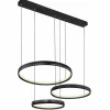 Luminaires Globo Lighting HALLI Suspension LED Noir, 1 lumière* Suspensions