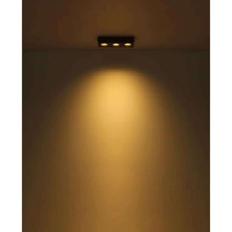 Luminaires Globo Lighting Hangarau Plafonnier LED Gris, 1 lumière* Éclairage Led