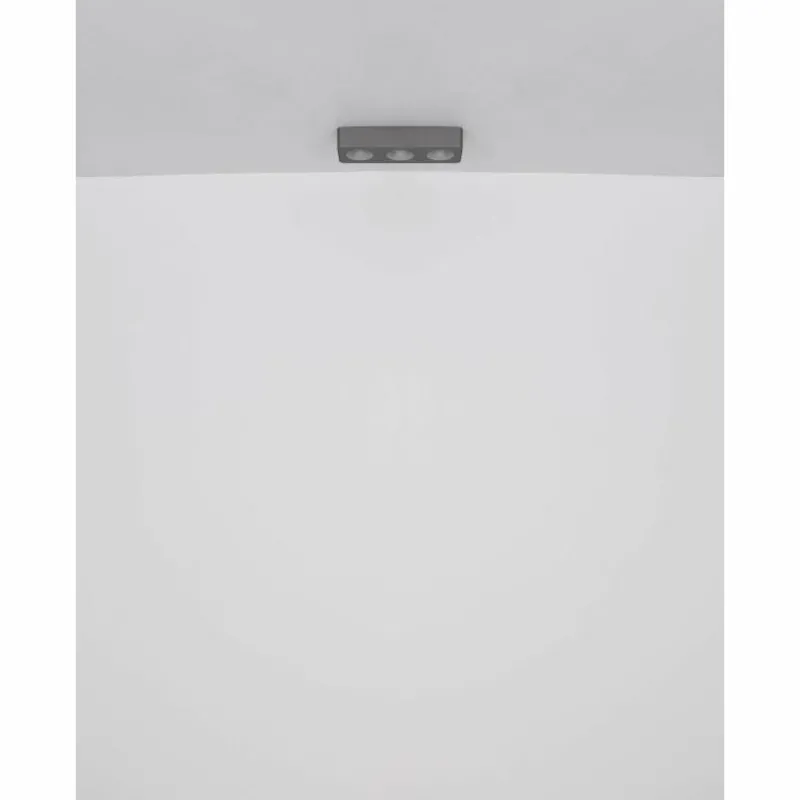 Luminaires Globo Lighting Hangarau Plafonnier LED Gris, 1 lumière* Éclairage Led