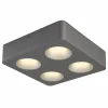 Luminaires Globo Lighting Hangarau Plafonnier LED Gris, 1 lumière* Éclairage Led