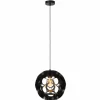 Lampes À Boules-Luminaires Lucide HANNELORE Suspension Noir, 1 lumière