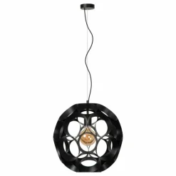 Lampes À Boules-Luminaires Lucide HANNELORE Suspension Noir, 1 lumière