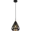 Luminaires Globo Lighting Hassan Suspension Noir, 1 lumière* Suspensions