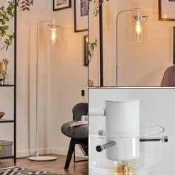 hofstein Hasvik Lampadaire Blanc, 1 lumière