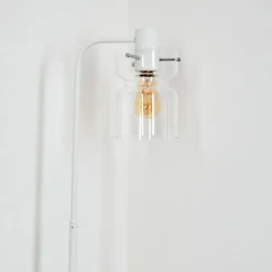 hofstein Hasvik Lampadaire Blanc, 1 lumière