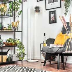 hofstein Hasvik Lampadaire Blanc, 1 lumière