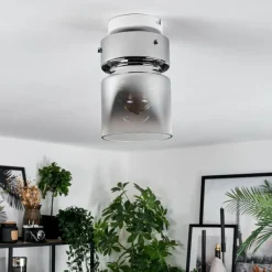 hofstein Hasvik Plafonnier, Spot de plafond Blanc, 1 lumière