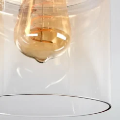 hofstein Hasvik Plafonnier, Spot de plafond Chrome, Noir, 3 lumières