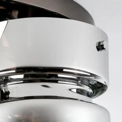 hofstein Hasvik Plafonnier, Spot de plafond Chrome, Noir, 3 lumières