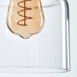 hofstein Hasvik Suspension, Suspension Chrome, Noir, 5 lumières