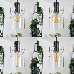 hofstein Hasvik Suspension, Suspension Noir, 5 lumières