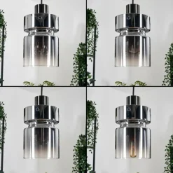 hofstein Hasvik Suspension, Suspension Noir, 5 lumières