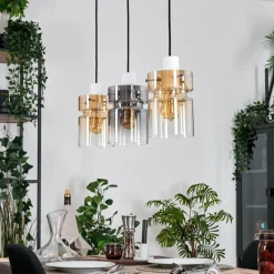 hofstein Hasvik Suspension, Suspension Blanc, 3 lumières