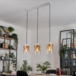 hofstein Hasvik Suspension, Suspension Blanc, 3 lumières