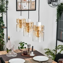 hofstein Hasvik Suspension, Suspension Blanc, 3 lumières