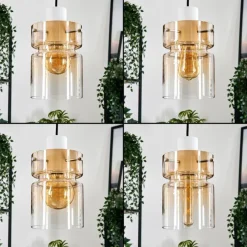 hofstein Hasvik Suspension, Suspension Blanc, 3 lumières