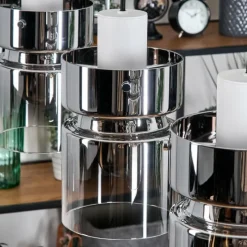 Suspension Verre Fumé-hofstein Hasvik Suspension, Suspension Blanc, 3 lumières