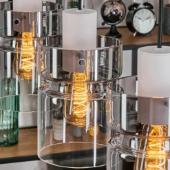 hofstein Hasvik Suspension, Suspension Blanc, 3 lumières