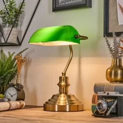 hofstein Havsta Lampe de bureau, Lampe à poser Laiton, 1 lumière