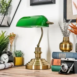 hofstein Havsta Lampe de bureau, Lampe à poser Laiton, 1 lumière