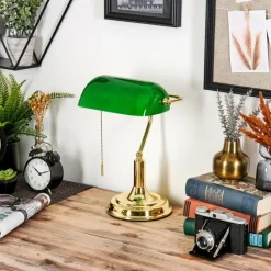 hofstein Havsta Lampe de bureau, Lampe à poser Or, 1 lumière