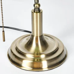 hofstein Havsta Lampe de bureau, Lampe à poser Vieux laiton, 1 lumière