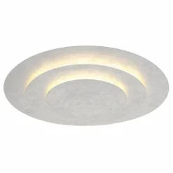 Luminaires Globo Lighting Heda Plafonnier LED Argenté, 1 lumière* Éclairage Led