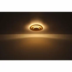 Luminaires Globo Lighting Heda Plafonnier LED Argenté, 1 lumière* Éclairage Led