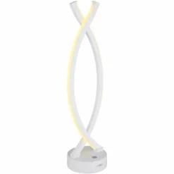 Luminaires Globo Lighting Hela Lampe à poser LED Blanc, 1 lumière* Éclairage Led