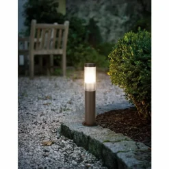 Luminaires Eglo HELSINKI Lampe murale d´extérieur Rouille, 1 lumière, Détecteur de mouvement