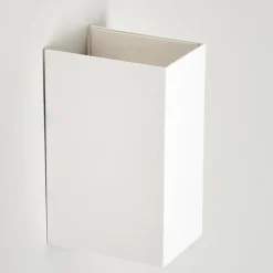 hofstein Hoods Lampe murale d´extérieur, Luminaire Up & Down, Applique murale LED Blanc, 1 lumière