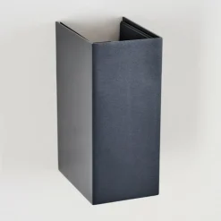 hofstein Hoods Lampe murale d´extérieur, Luminaire Up & Down, Applique murale LED Anthracite, 1 lumière