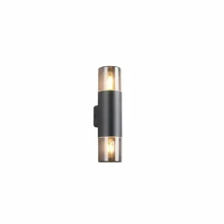 Luminaires Trio HOOSIC Applique murale Noir, 2 lumières