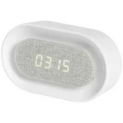 Luminaires Ledvance Horloge de table LEDVANCE LINEAR LED CLOCK Blanc, 1 lumière* Lampes À Poser
