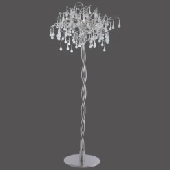 Luminaires Paul Neuhaus ICICLE Lampadaire Acier inoxydable, 5 lumières