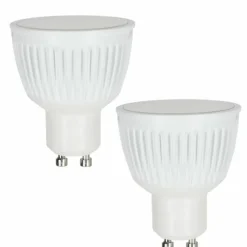 Idual GU10 LED RGB 6,5 watt 2200-6500 kelvin 345 lumen Lot de 2 avec télécommande