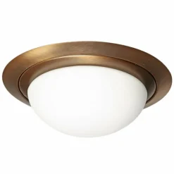 Luminaires Steinhauer Ikaro Plafonnier LED Bronze, 1 lumière
