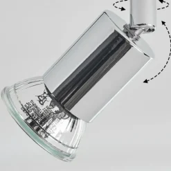 hofstein Ilaro Plafonnier, Spot de plafond Chrome, 2 lumières* Spots Et Projecteurs