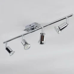hofstein Ilaro Plafonnier, Spot de plafond Chrome, 4 lumières* Spots Et Projecteurs