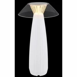 Luminaires Globo Lighting Illumi Lampe à poser LED Blanc, 1 lumière* Lampes À Poser