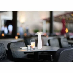 Luminaires Globo Lighting Illumi Lampe à poser LED Blanc, 1 lumière* Lampes À Poser