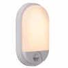 Luminaires Lucide IR Lampe murale d´extérieur LED Blanc, 1 lumière, Détecteur de mouvement
