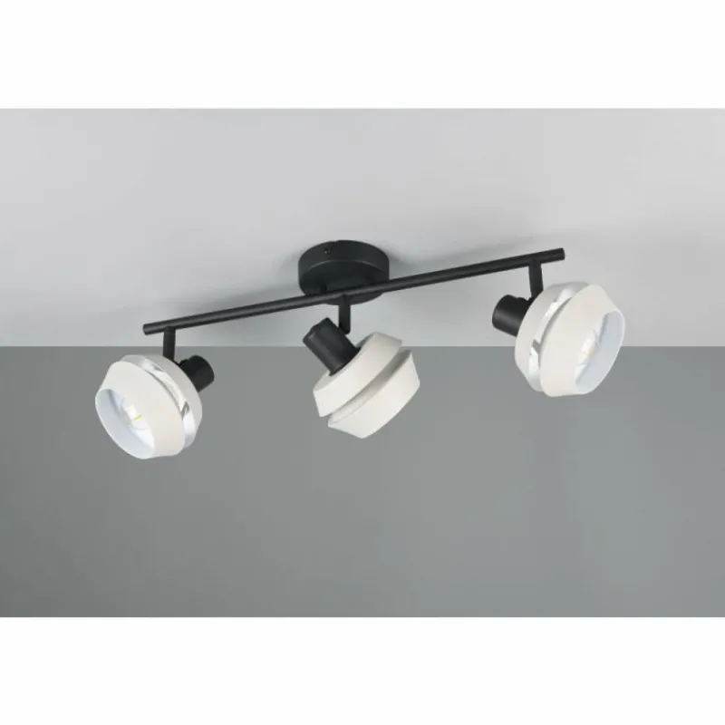 Luminaires Reality Isla Spot de plafond Gris, 3 lumières* Spots Et Projecteurs