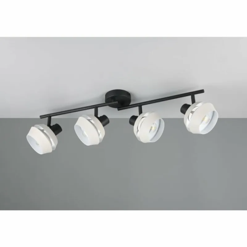 Luminaires Reality Isla Spot de plafond Gris, 4 lumières* Spots Et Projecteurs