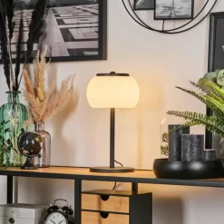 hofstein Izenave Lampe à poser, Liseuse Noir, 1 lumière