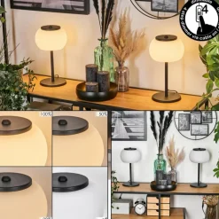 hofstein Izenave Lampe à poser, Liseuse Noir, 1 lumière