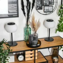 hofstein Izenave Lampe à poser, Liseuse Noir, 1 lumière