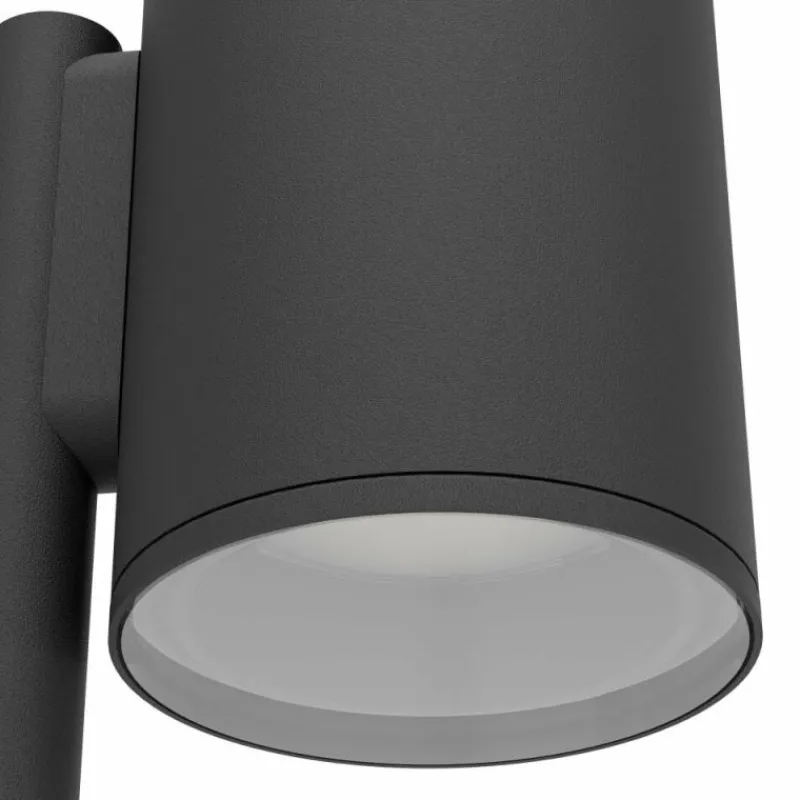 Luminaires Eglo IZZALINI Lampadaire d'extérieur LED Noir, 1 lumière